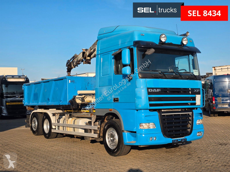 Camion DAF AS105XF / Lenkachse / ATLAS AK 85.2...