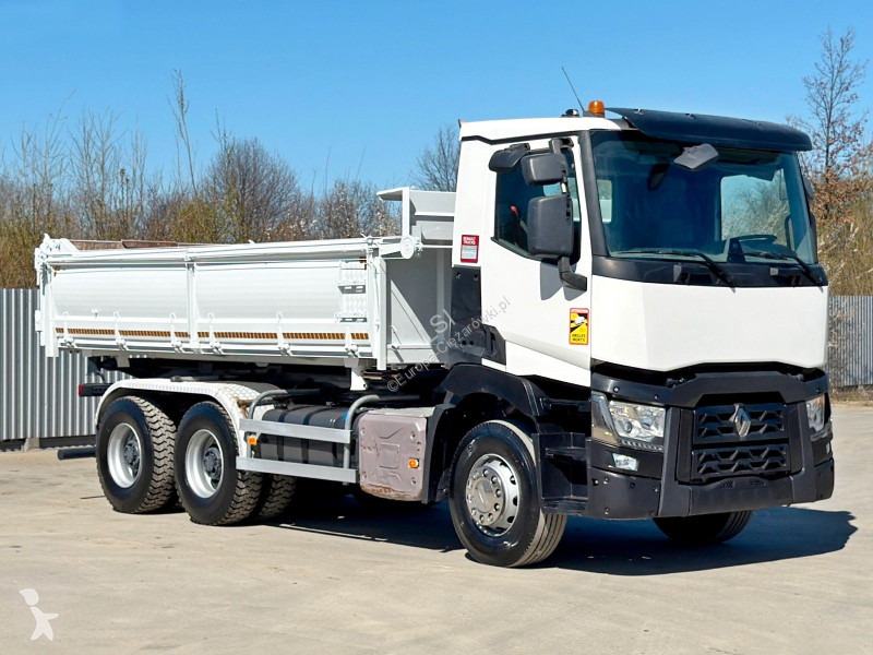 شاحنة Renault C 430 KIPPER 5,30 m + BORDMATIC /...