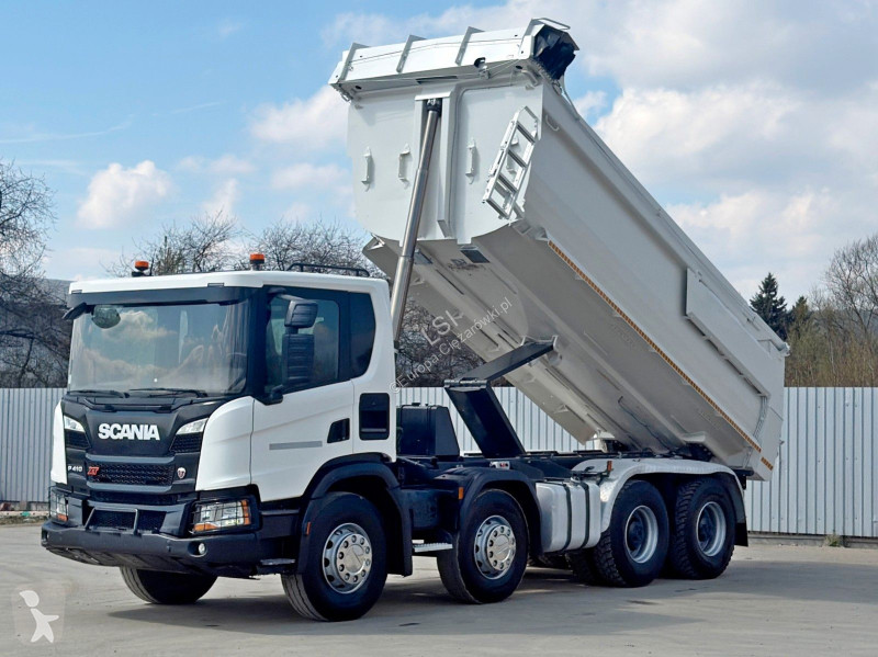 شاحنة Scania 410 XT * Kipper * 8x4 * TOZUSTAND !