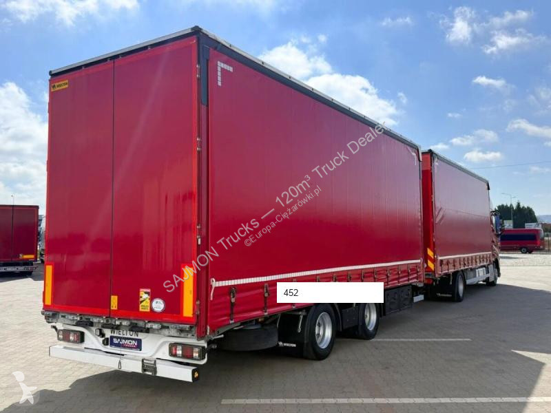 شاحنة مقطورة Volvo 420 / ZESTAW TANDEM 120M3 /...