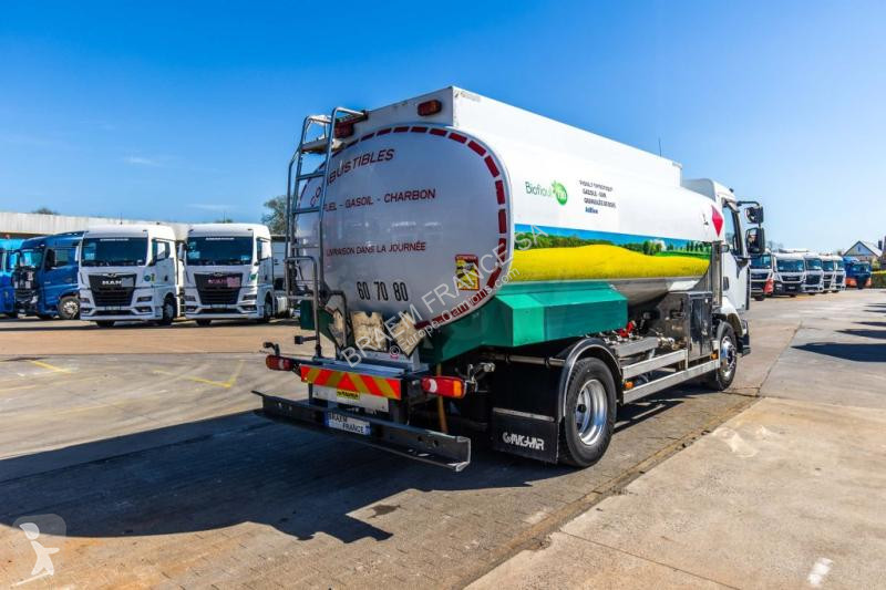 شاحنة Renault  MIDLUM 270 DXI +ALU 12.000L/4COMP.