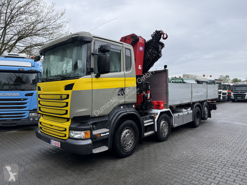 Camion Scania R410 8X2*6 Kran HMF 4020 bis 30...