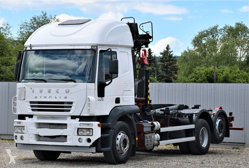 شاحنة Iveco STRALIS 400 * ABROLLKIPPER * ESSEL...