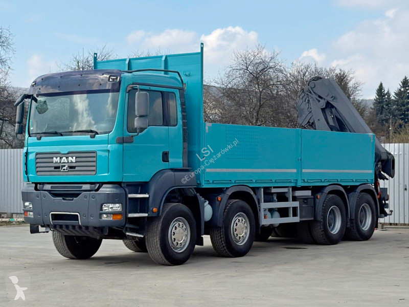 شاحنة MAN 41.440 * HIAB 288 E - 7 HIDUO/FUNK * 8x4