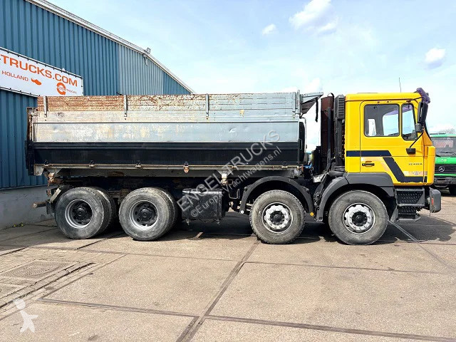 شاحنة MAN FE 410A 8x4 FULL STEEL KIPPER (ZF16...