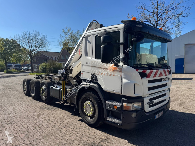 شاحنة Scania 360 8X2 EURO 5 HIAB 144-4