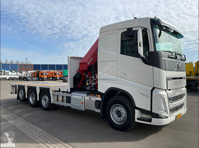 شاحنة Volvo 460 Euro 6 HMF 50 Tonmeter...