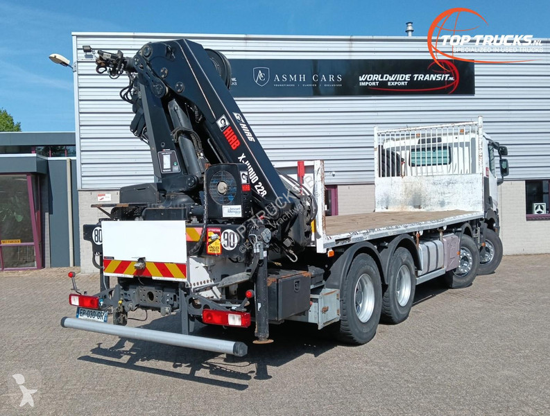 شاحنة Renault C430 8x4 - HIAB 22TM Crane,...