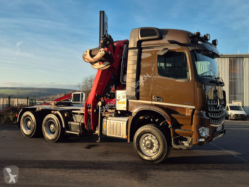 شاحنة Mercedes 3351 LS 6x6 Palfinger S260Z96 Y...