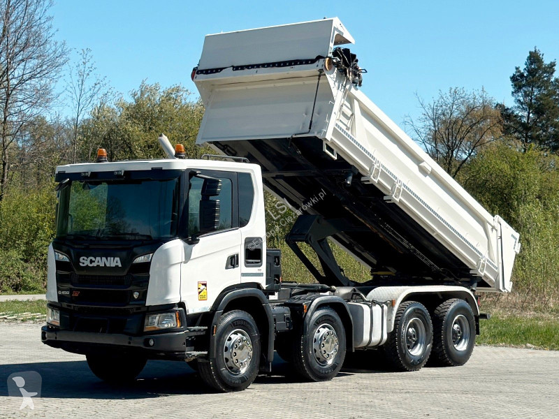 شاحنة Scania 450 XT * Kipper + BORDMATIC*...