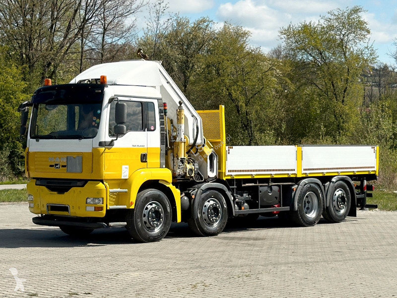 Камион MAN 35.440 * HIAB 700 - 5 + FUNK / 8x2 *...