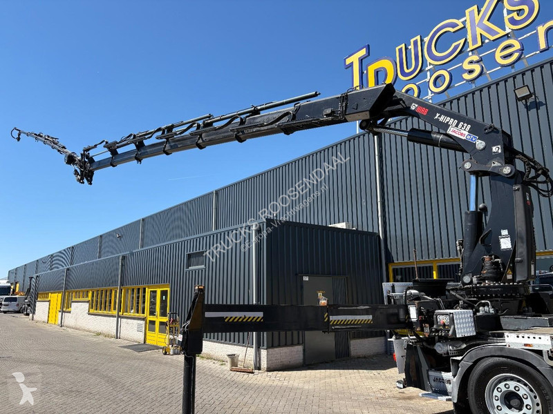 شاحنة Volvo 500 + HIAB 638 E-6 + JIB 6x + 8X4...