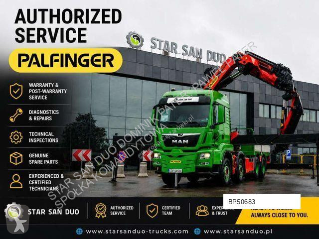 شاحنة Mercedes ACTROS 3258 8x4 Palfinger PK...