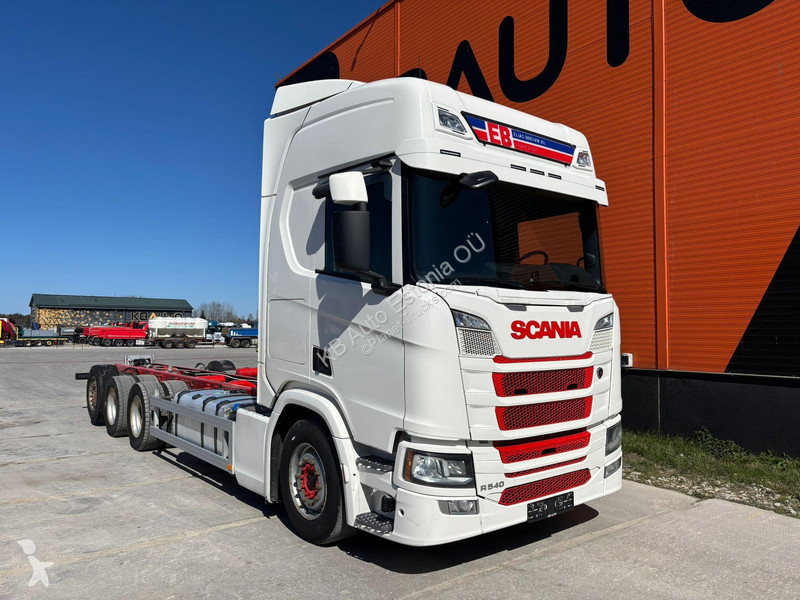 شاحنة Scania R 540 8x4*4 9 TON FRONT AXE /...