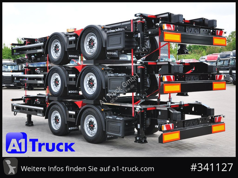 مقطورة Kögel ZW 18  BDF, Midi Tandem, Neu sofort