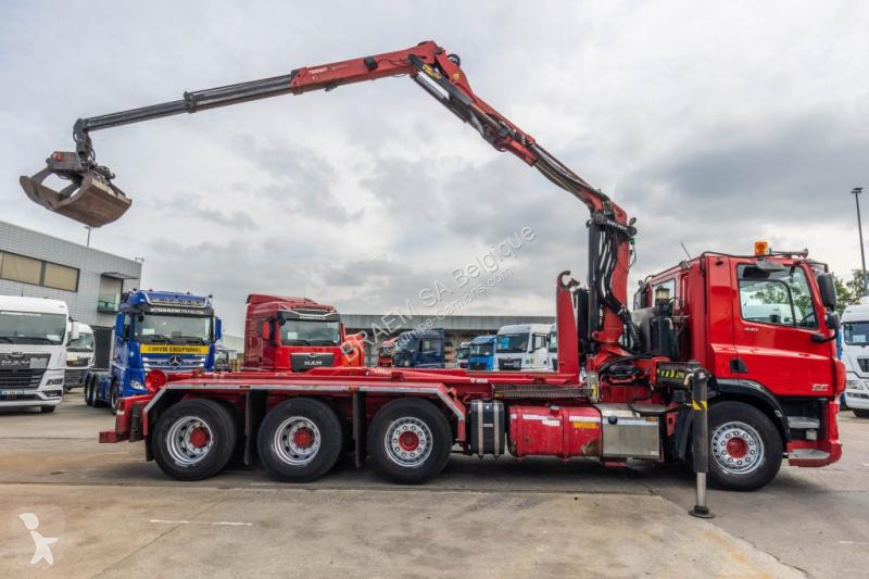 شاحنة DAF 440 FAK -8x2 + Palfinger Epsilon Q180...