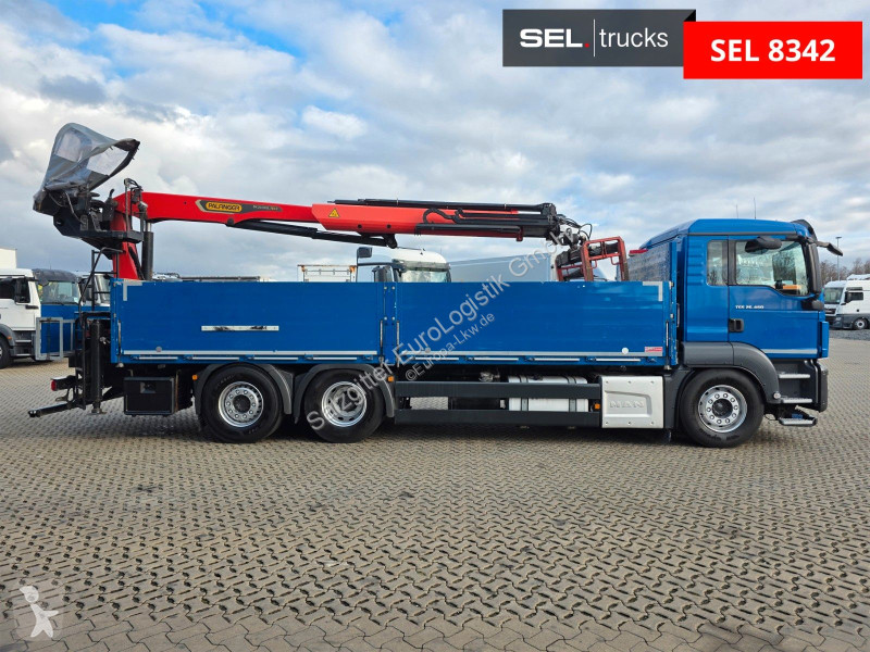 شاحنة MAN 26.460 6x2-4 LL / Palfinger / Lenkachse