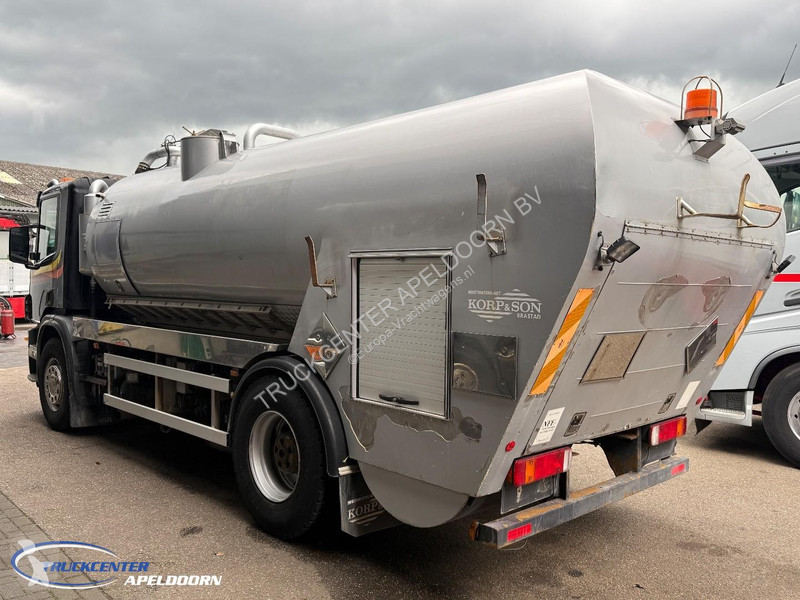 Camion Scania - 380 Korp&Son, stainless steel tank