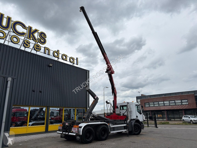 شاحنة Renault 370DXI + HMF 1430 K3 + 6X4 +...