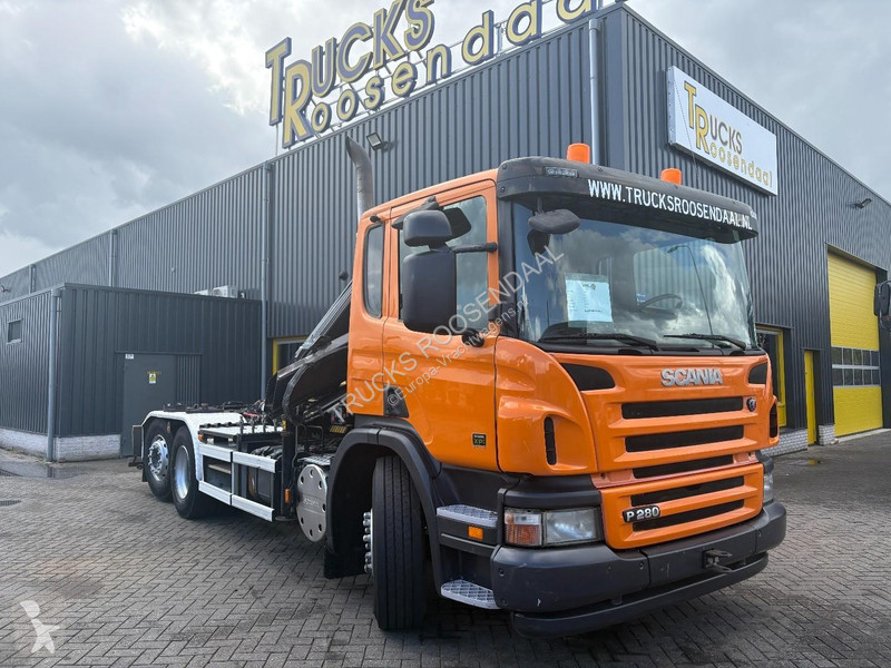 شاحنة Scania P280 + HIAB 111BS-2 DUO + 6X2 +...
