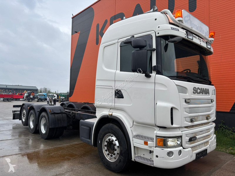 شاحنة Scania G 480 8x4*4 RETARDER / CHASSIS...