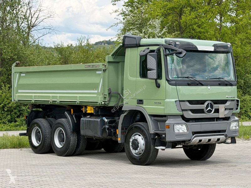 Camión Mercedes ACTROS 3336* KIPPER 4,90 * 6x6...