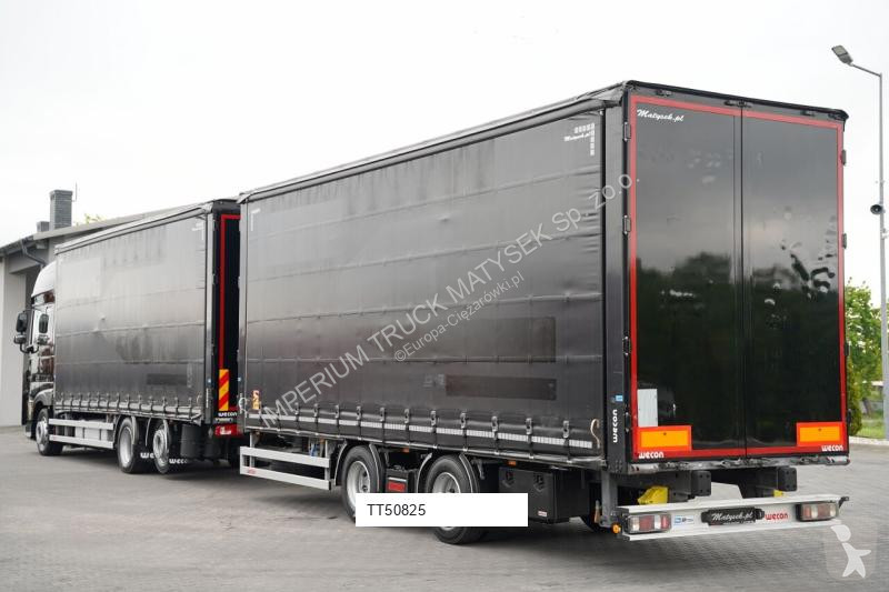 شاحنة مقطورة DAF XF 480 / ZESTAW TANDEM 120 M3...