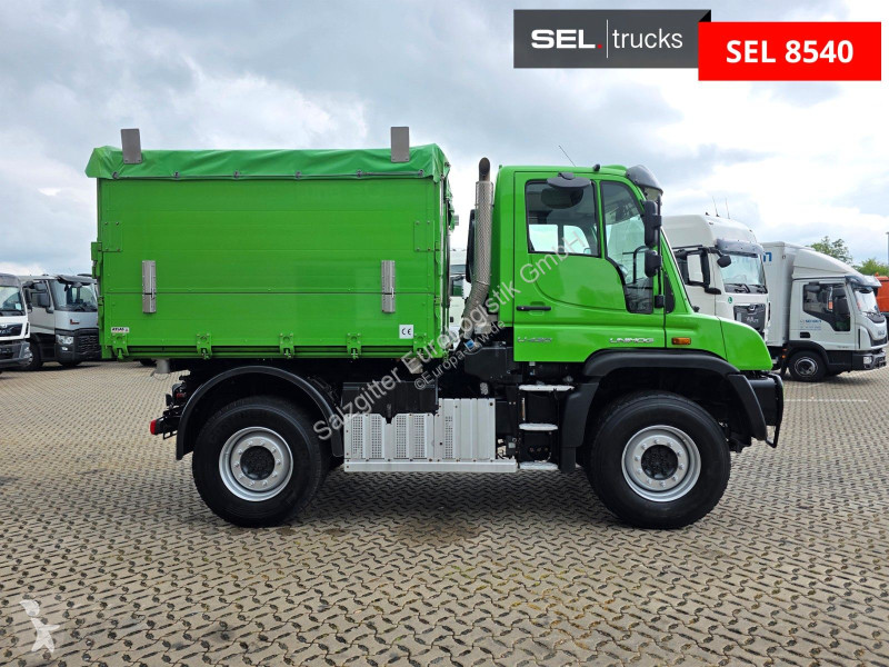 شاحنة Unimog U 430 / 4x4 / Getreide Kipper /...