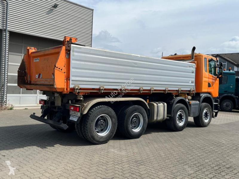 شاحنة Scania G 450 8x4 4-Achs Kipper Bordmatik