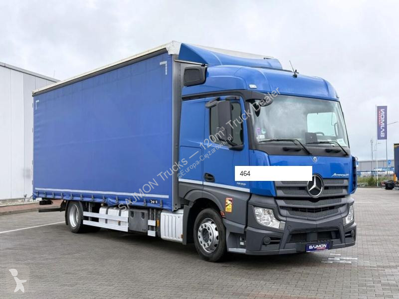شاحنة Mercedes ACTROS F / PRZESTRZENNY 60M3 /...