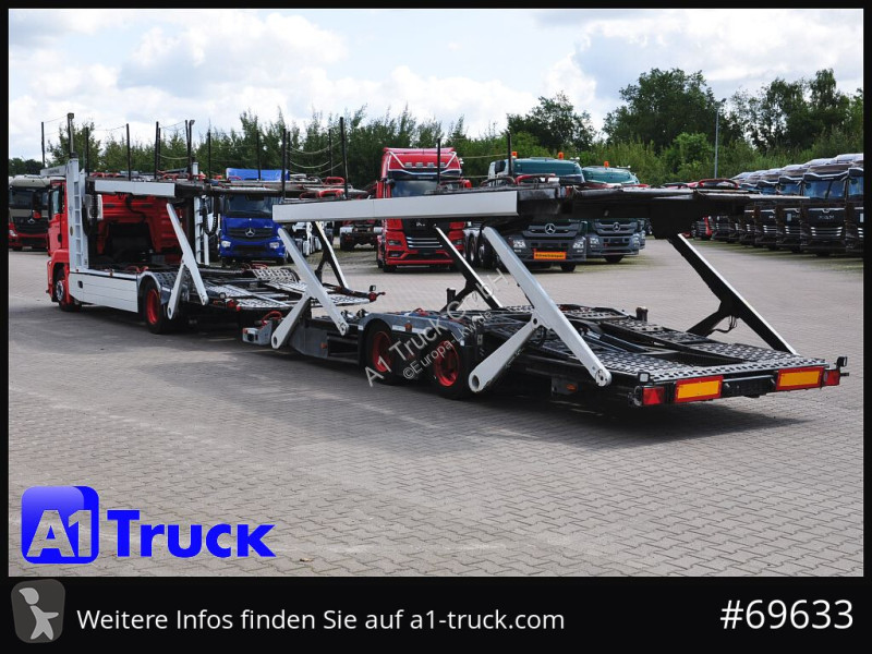 شاحنة MAN 18.400 TGX, Autotransporter Kässbohrer,