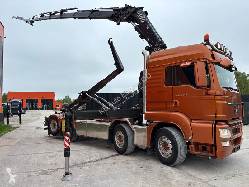 شاحنة MAN 35.540 Fassi F365RA.2.26 + JIB