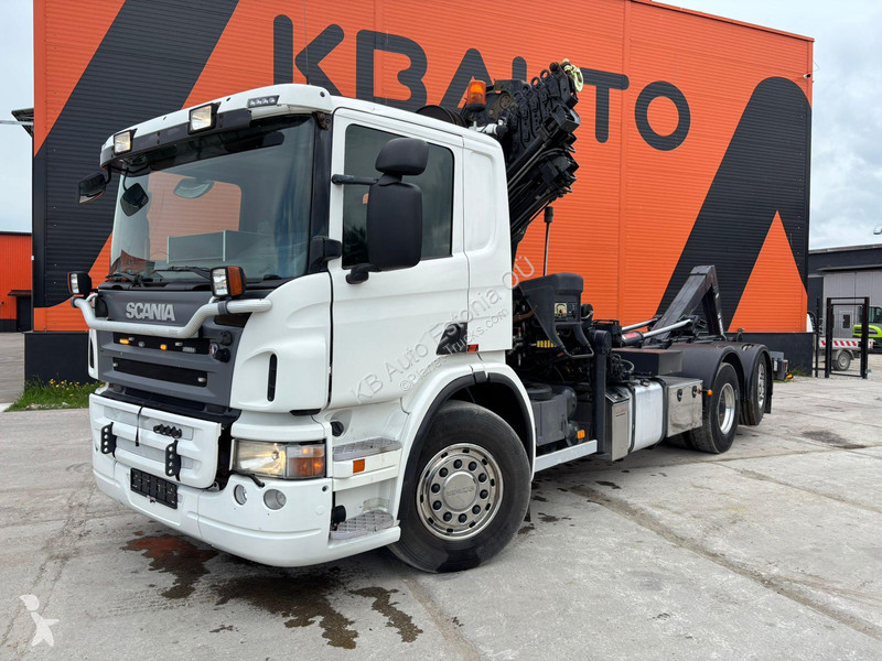 شاحنة Scania 420 6x2*4 Hiab 211 E-5 Hipro /...