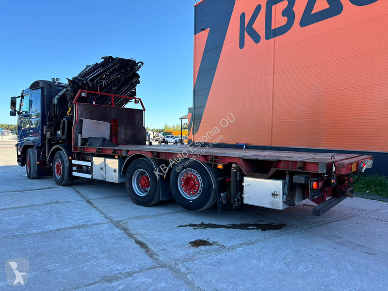 شاحنة Volvo 500 8x2 Hiab 855E-8 + JIB 145X5