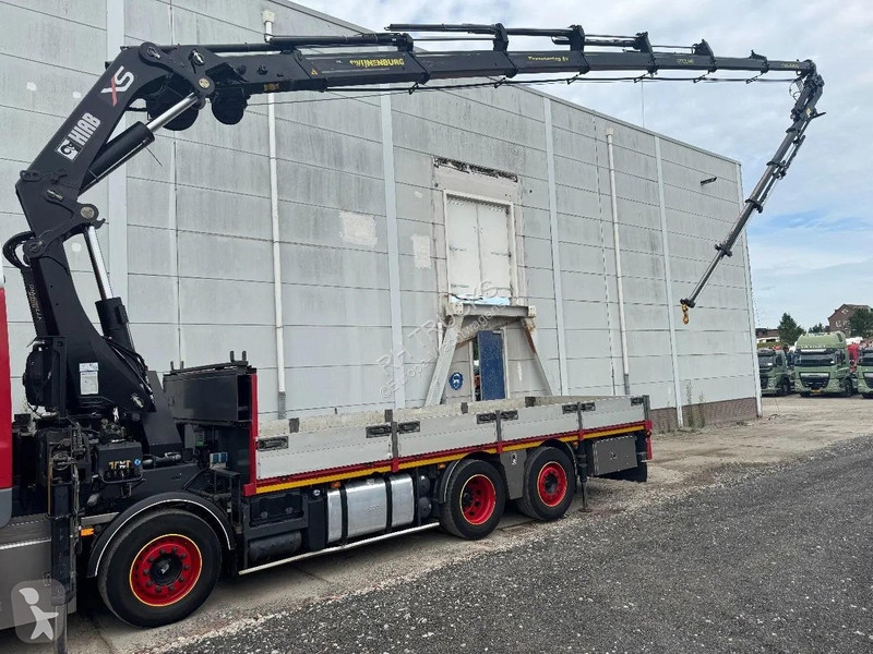 شاحنة DAF 85460 8X2 HIAB 477E-7 + JIB 75X +...