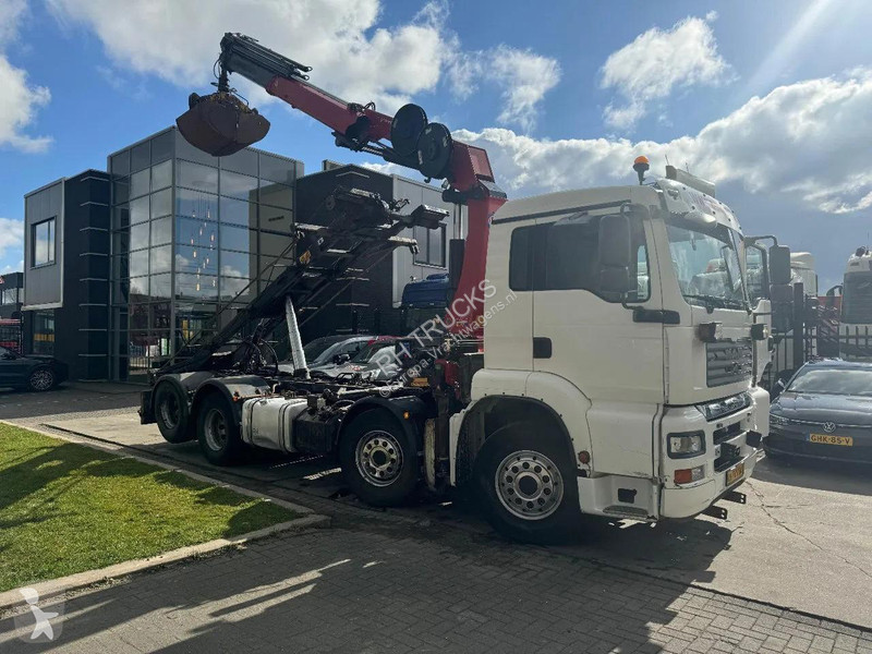 شاحنة MAN 35.440 8X2 - EURO 4 + HMF 2620K-RC...