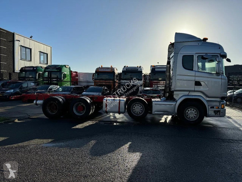 شاحنة Scania R730 V8 8X4 EURO 6 BIG AXES