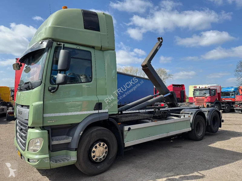 شاحنة DAF 450 6X2 EURO 6 VDL 21T HOOK LIFTING AXLE