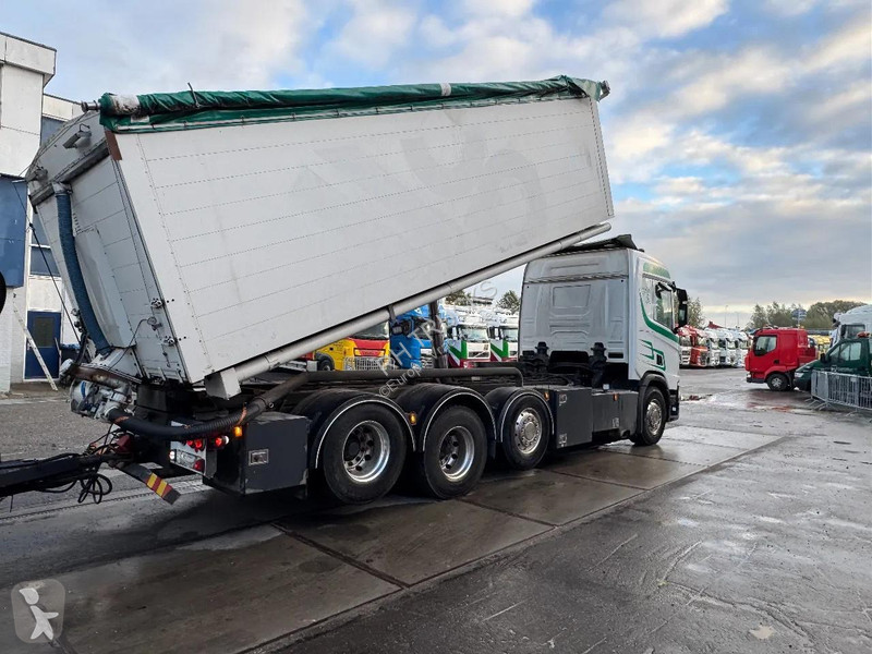 شاحنة Scania R500 NS 8X2 EURO 6 + NBS HANER KIPPER