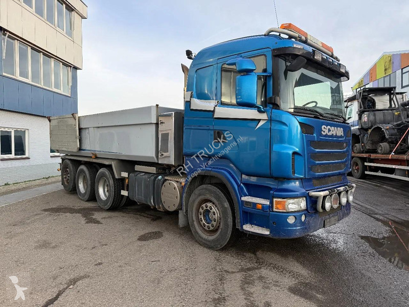 شاحنة Scania R560 V8 8X4 EURO 5 - MANUA GEAR
