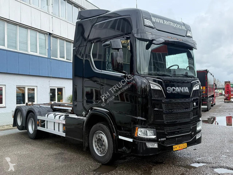 شاحنة Scania R650 V8 6X2 EURO 6 + VD HOOKIFT