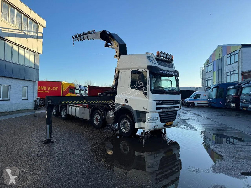 شاحنة DAF 85410 8X2 EURO 5 PALFINGER PK 62002 +...