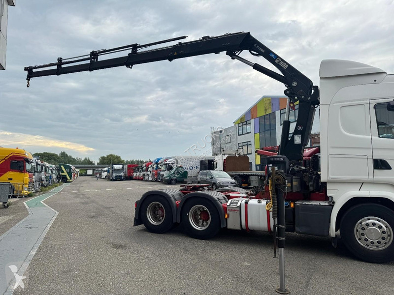 شاحنة Scania R450 6X2 EURO 6 - HIAB 211 E-5