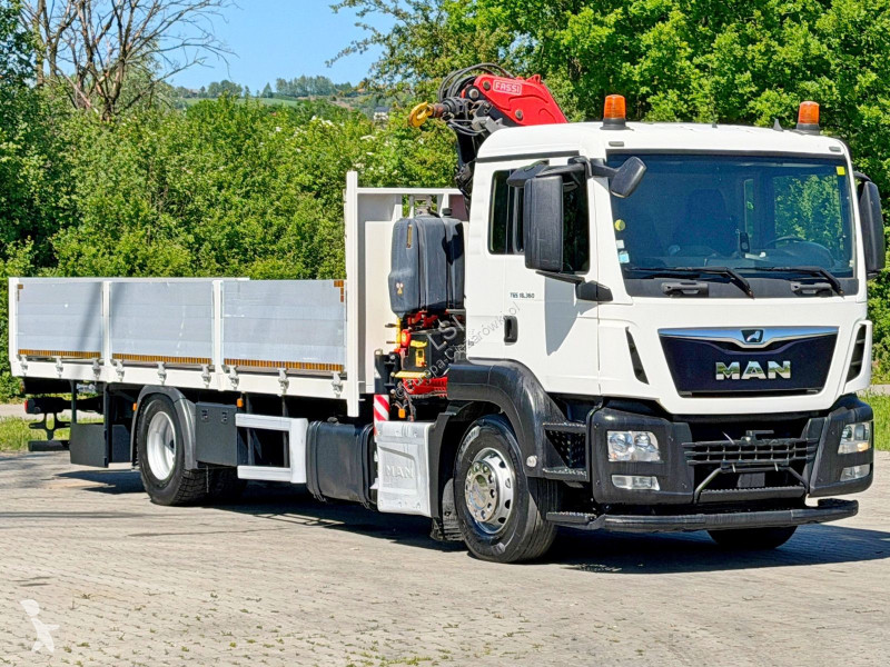 شاحنة MAN 18.360 * FASSI F135A.2.22 + FUNK...