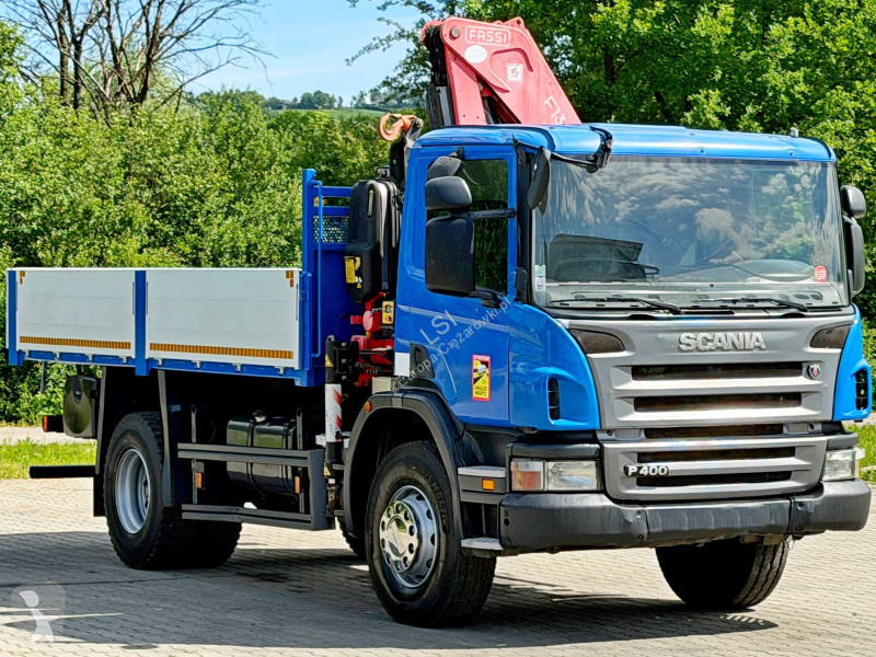 شاحنة Scania 400 * KIER 4,90m * FASSI F110A.23...