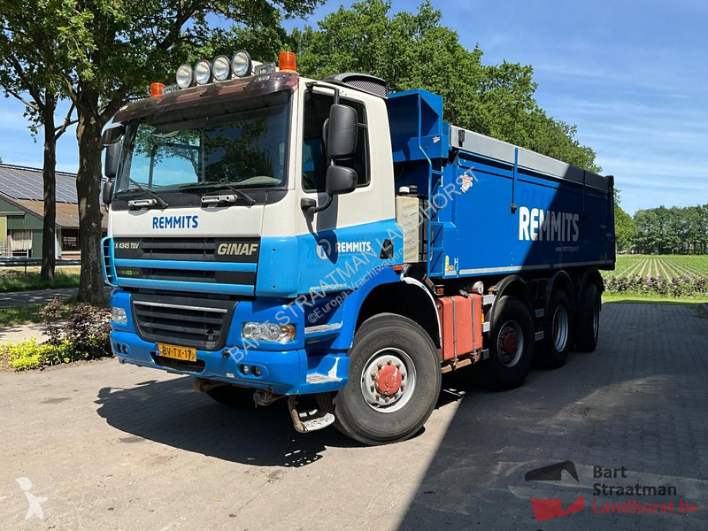 Lastbil Ginaf X 4345 TSV 8x6 handgeschakeld met...