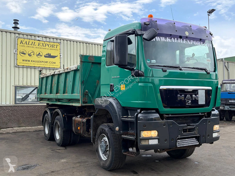 شاحنة MAN TGS Kipper 6x6 Full Steel Suspension...