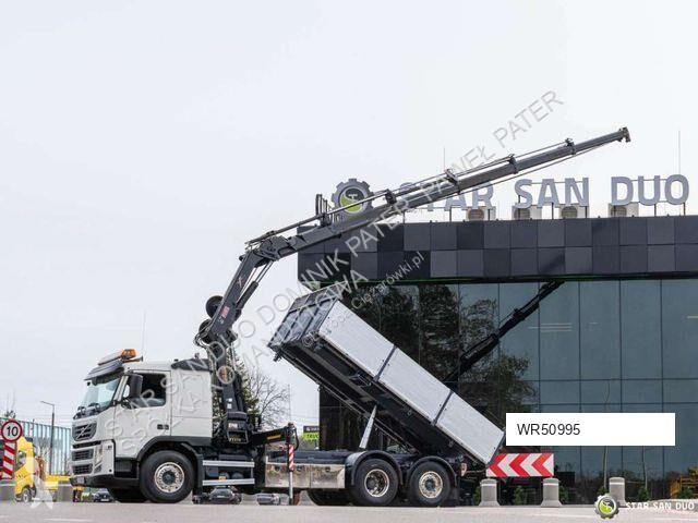 شاحنة Volvo FM430 6x2 HIAB 166 E-5 HIPRO Crane...