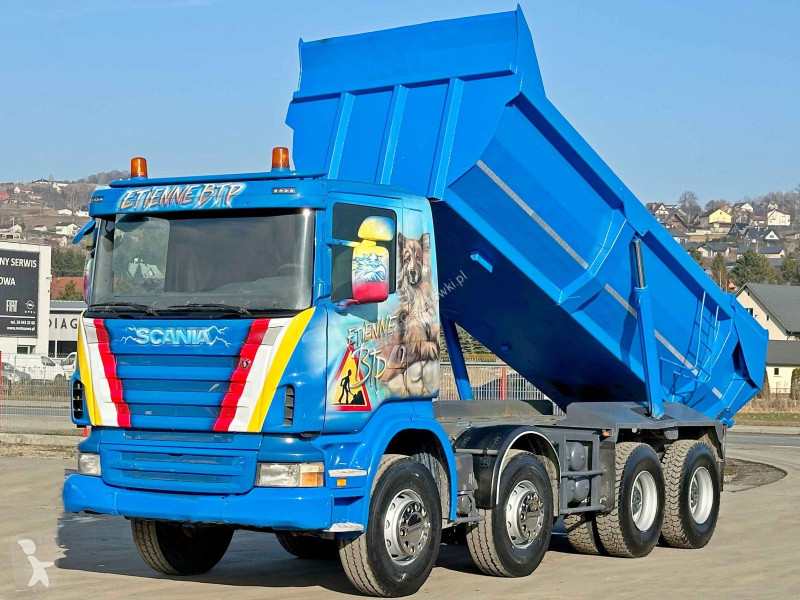 شاحنة Scania * Kipper * TOPZUSTAND / 8x4