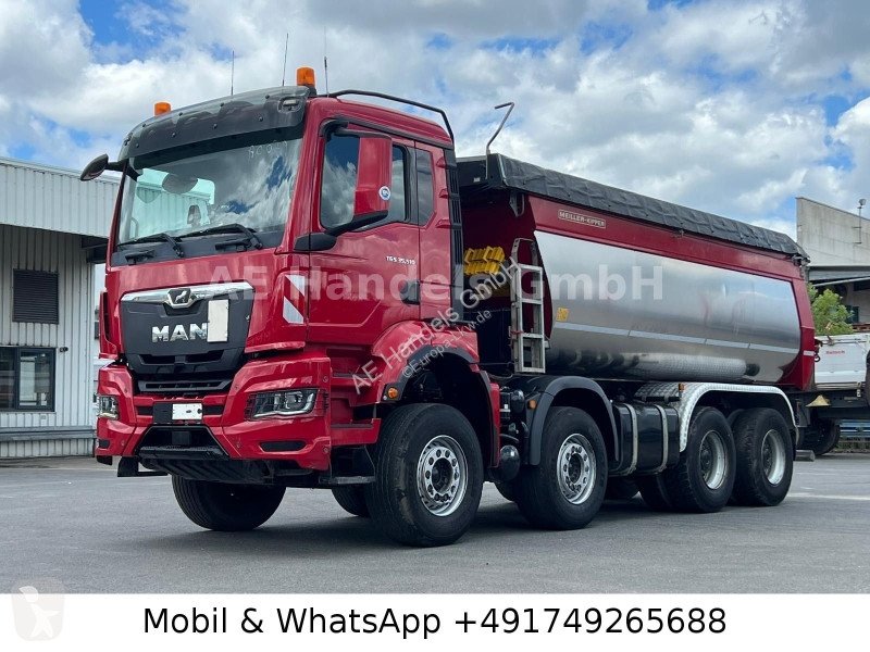 شاحنة MAN 35.510 8x4 BB Meiller 17m³ Thermo...